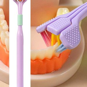 Brosse à dents 3-en-1 orthodontique
