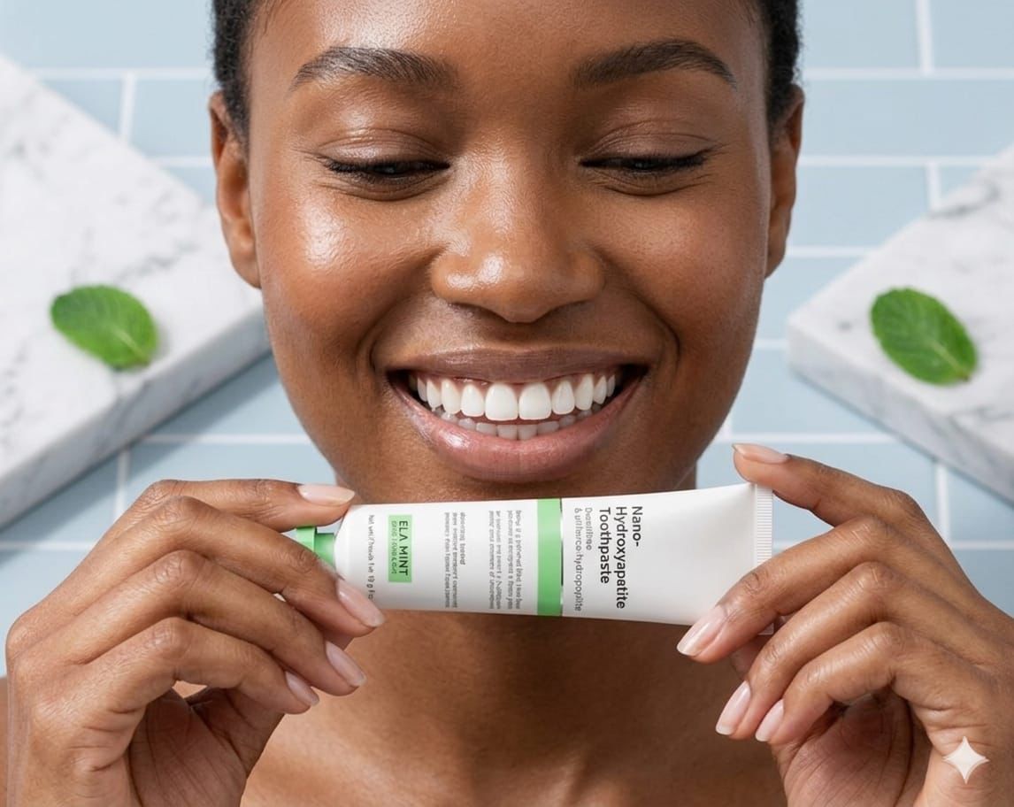 Dentifrice Reminéralisant à la Nano-Hydroxyapatite – Blancheur & Protection Intense – Image 7
